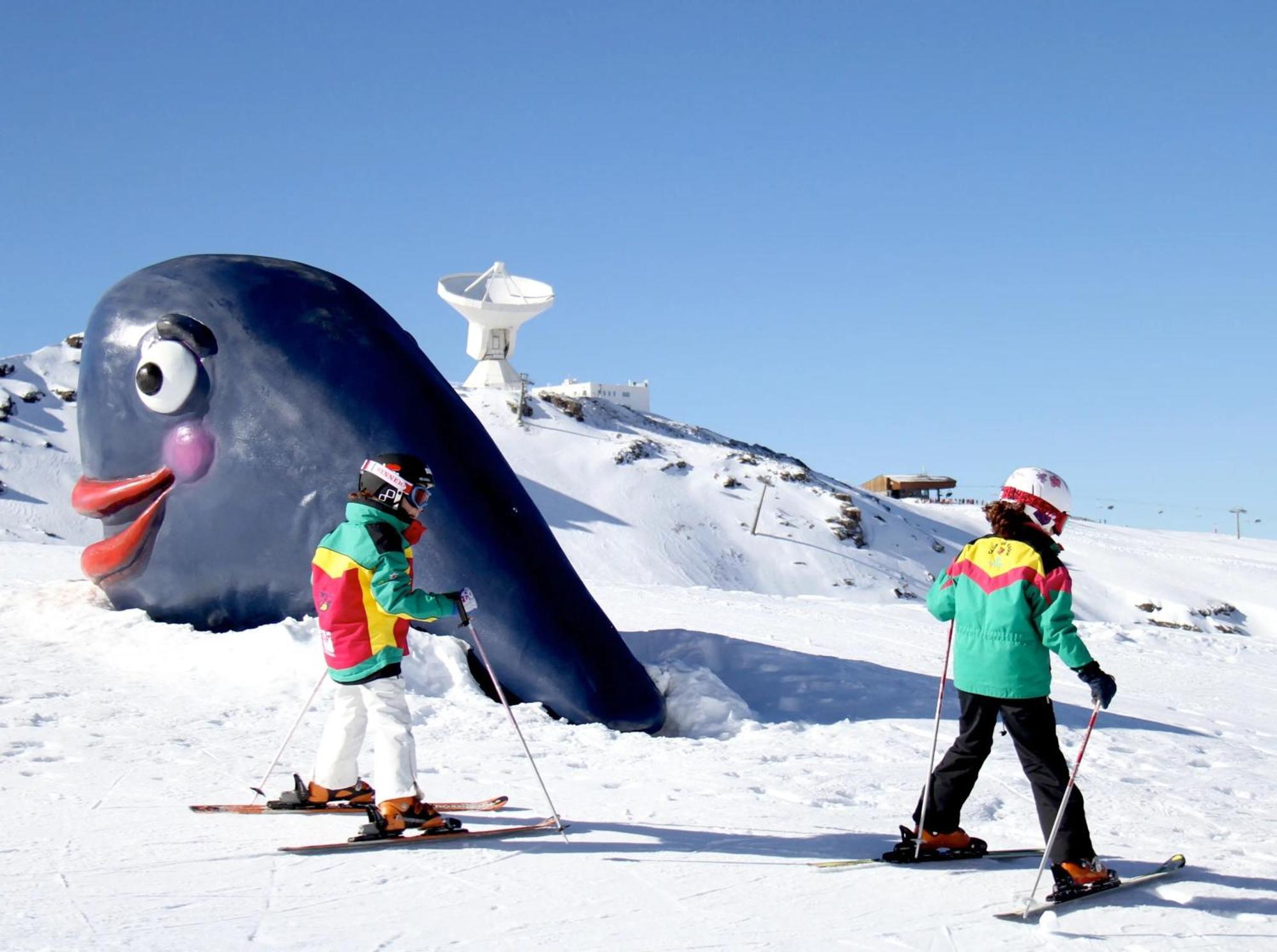 Vista Nevada Ski Lodge Sierra Nevada Bagian luar foto